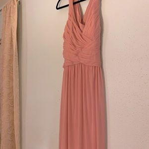 Gorgeous flowing full length bridesmaid 12